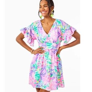 Martha Stretch Ruffle Dress, It Was All A Dream